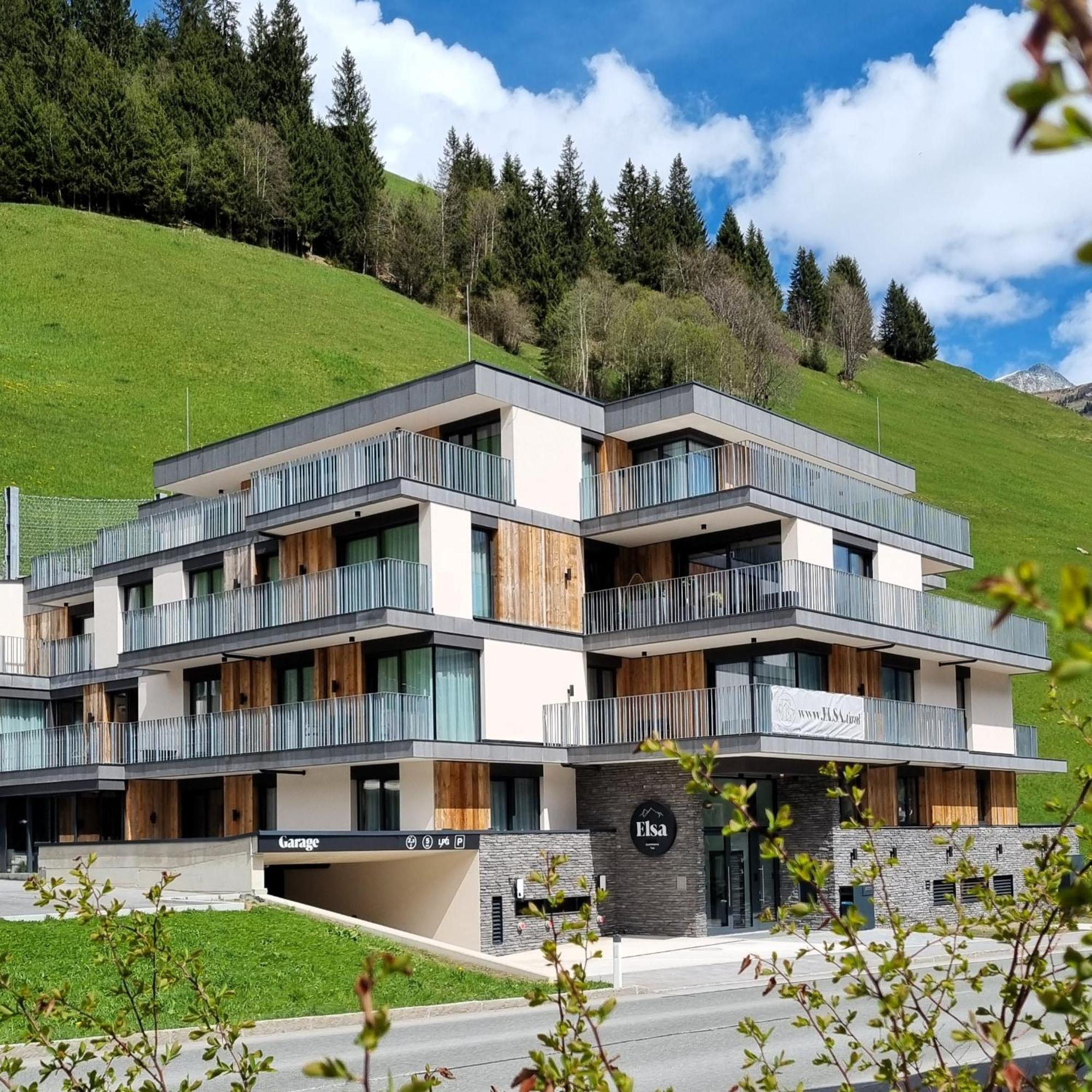 Elsa Spa Apartments Tux Exteriör bild